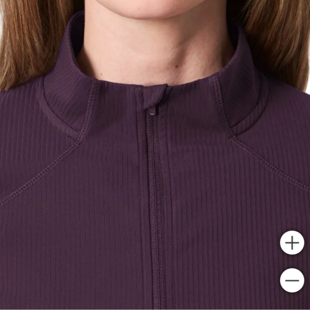 Mondetta Women's Ribbed Quarter-Zip
Pullover - Picture 3 of 3